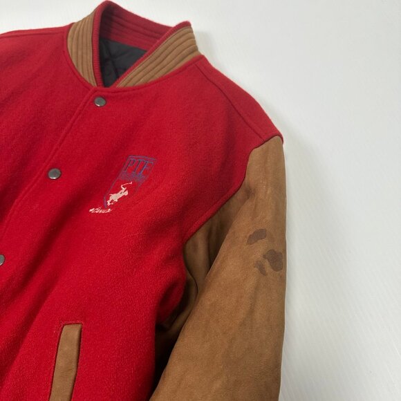 Vintage Polo Training Canada Varsity Jacket M - Picture 5 of 5